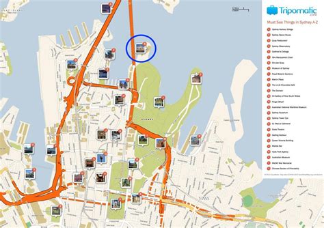 Sydney opera house map - Map of sydney opera house (Australia)