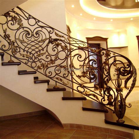 Indoor Wrought Iron Stair Railings Interior A Comprehensive Guide