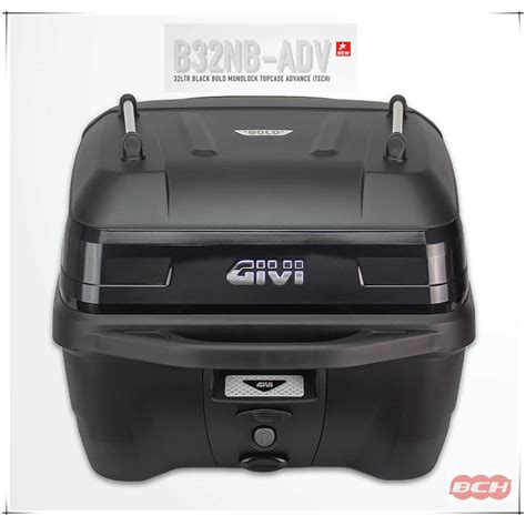 Givi Box B Nb Adv Metallic Black Bold Monolock Topcase Advance