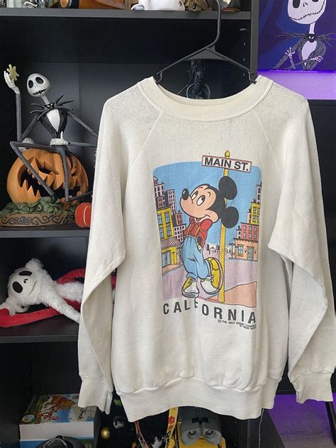 Vintage Bootleg Disney Mickey Mouse Crewneck Sweatshi Gem