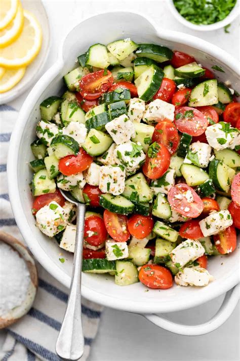 Healthy Greek Turkey Meatballs With Tzatziki Erin Lives Whole