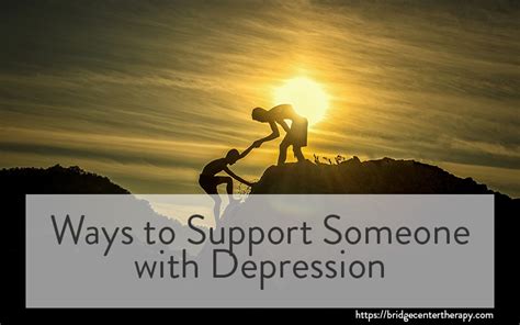 Depression Counseling 6 Ways To Support Someone With Depression