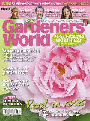 BBC Gardeners World Magazine June 2024 Mags Direct