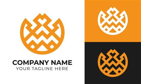 Modern Abstract Minimal Business Logo Design Template Free Vector