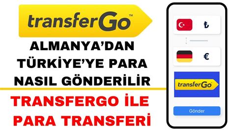 Almanyadan Türkiyeye Para Gönderme Transfergo Para Gönderme YouTube