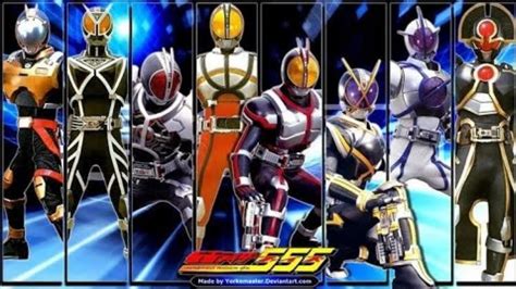 Kamen Rider Faiz All Riders Henshin Form And Finisher Youtube