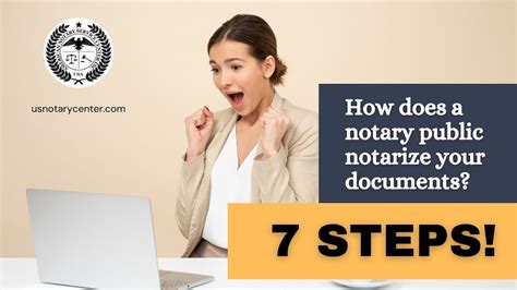 How Does A Notary Public Notarize Your Documents Steps