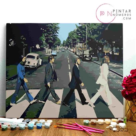 Compra Pintura Por NÚmeros ® The Beatles Paint By Numbers Framed