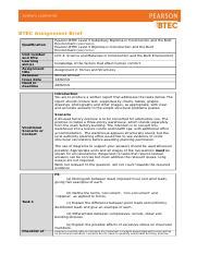 Unit 04 Assignment 2 Forces And Structures Docx BTEC Assignment Brief