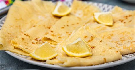 Thin English Pancakes Recipe With Lemon And Sugar Scrummy Lane