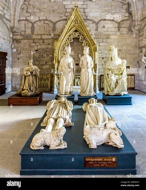 Inside The North Sacristy Of The Popes Palace In Avignon France Stock