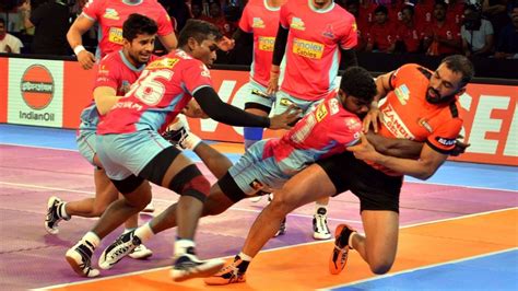 Pro Kabaddi League 2017 Jaipur Pink Panthers Beat Hosts U Mumba By 39