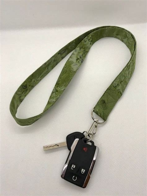 Handmade Fabric Neck Lanyard Cotton Lanyard Name Tag Holder Etsy