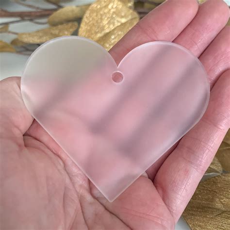 Acrylic Heart Template