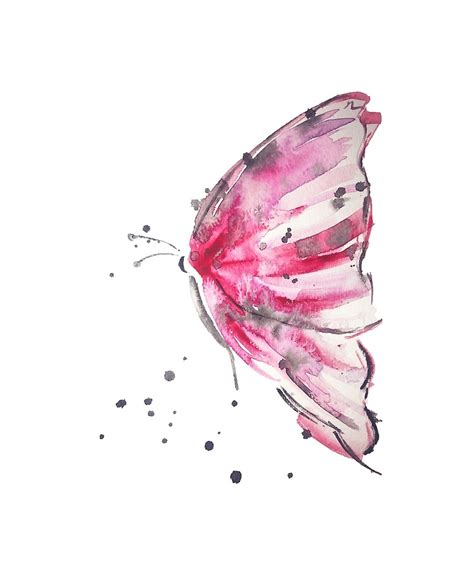 Watercolor Butterfly Ubicaciondepersonas Cdmx Gob Mx