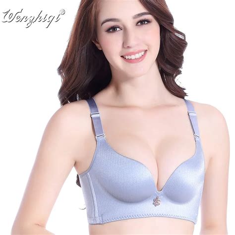 Unlined Women Bra Plus Size Seamless Bralette Push Up Bras Large Cup