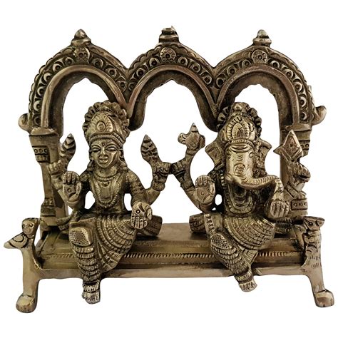 Buy Divya Mantra Laxmi Ganesh Idol For Home Puja Room Decor Pooja