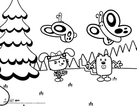 Wow Wow Wubbzy Printable Coloring Pages - Coloring Home