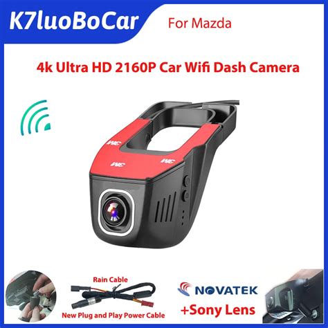 4k 2160p Full Hd Wifi Auto Dvr Camera Dash Cam Voor Mazda 3 6 Cx 5 Cx5