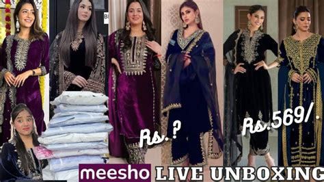 Meesho Huge Trendy Velvet Suit Haul 🤭 Omg 😰 Ye Kya Kar Diya Try