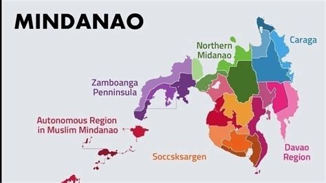 Southern Mindanao Map