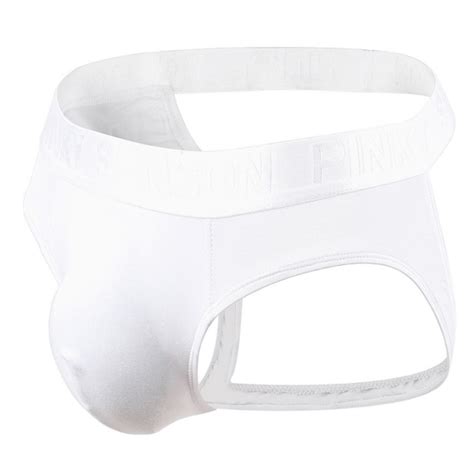 Rpvati Men Thong G String Breathable Solid Color Low Rise Jockstrap