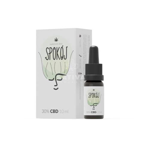 OLEJEK CBD SPOKÓJ 30 Kombinat Konopny Full Spectrum 3000 mg CBD 10