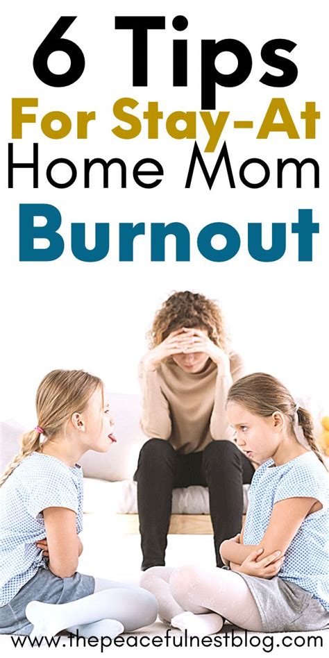 Tips For Stay At Home Mom Burnout In 2024 Mom Burnout Stay At Home