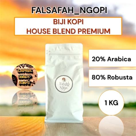 Jual Biji Kopi House Blend Premium Kg Arabica Robusta