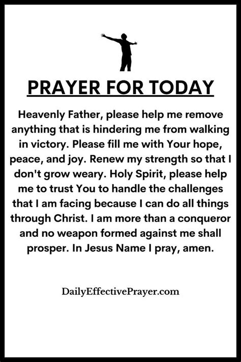 Miraculous Prayer For The Power Of God Daily Effective Prayer Artofit