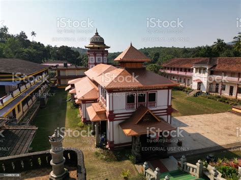 Mallikarjun Temple Hindu Temple In India Under The Clear Sky Stock ...