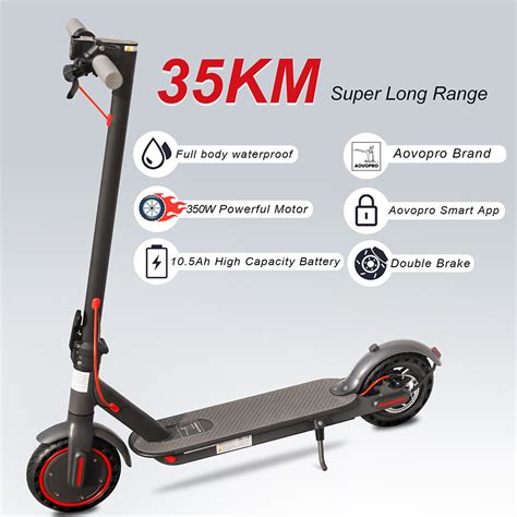 Aovopro M Pro Es In W Km H V Ah Electric Scooter