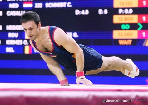 European Gymnastics Championships Armenias Artur Davtyan Wins Bronze