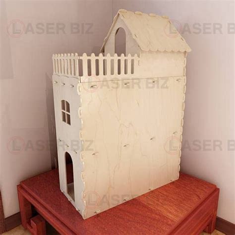 Домик для куклы » maket.LaserBiz.ru - Макеты для лазерной резки