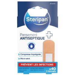 Pansements Antiseptiques Formats Steripan