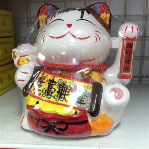 Jual Pajangan Kucing Hoki Maneki Neko Goyang Shopee Indonesia