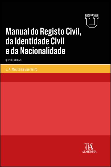 Manual Do Registo Civil Da Identidade Civil E Da Nacionalidade