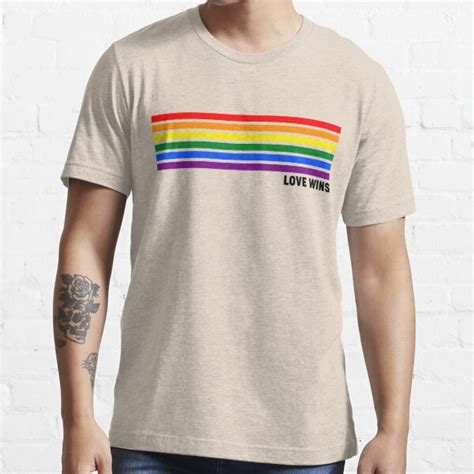 Gay Pride Rainbow Equality T Love Wins Lgbt Gay Transgender And Lesbian Pride T T