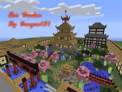 Minecraft Japanese Garden