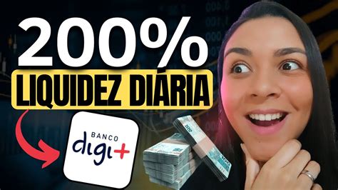 CDB 200 CDI DIGI LIQUIDEZ DIÁRIA É SEGURO VALE A PENA COMO