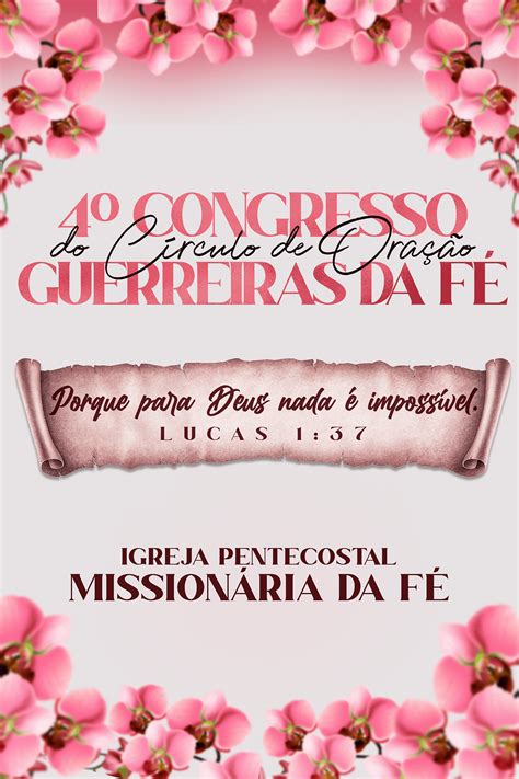 Cartaz Congresso De Mulheres On Behance