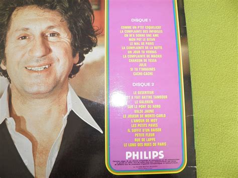 Mouloudji Les Grandes Chansons Rare France Pressing Philips Xlp