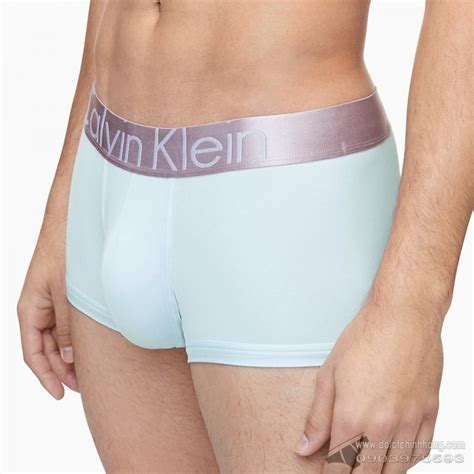 Quần Lót Nam Calvin Klein U2716 Steel Micro Low Rise Trunk Slumber Carbon