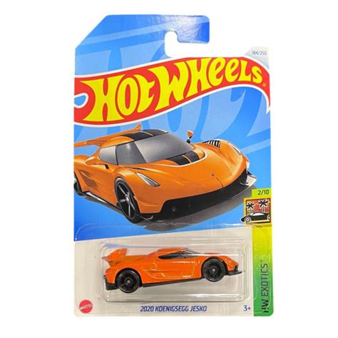 Отзывы на Машинка Hot Wheels металлическая масштаб 1 64 2020 KOENIGSEGG JESKO Оранжевый от
