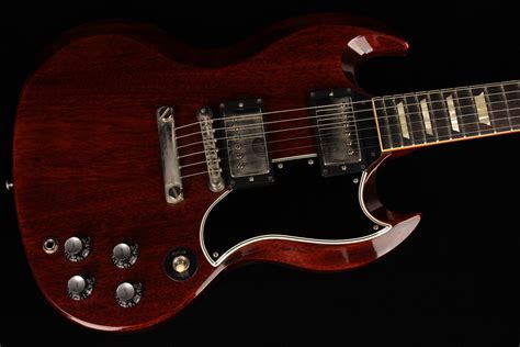 Gibson Custom Sg Standard Reissue Vos Cherry Sn Gino