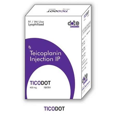 Teicoplanin Injection Ip At Rs Piece In