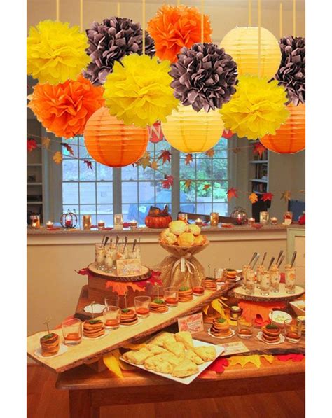 Fall Party Decorations Autumn Decorations Thanksgiving Party Package