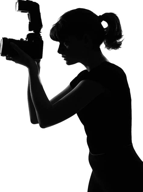 Silhouette Stock photography Photographer Royalty-free - Female ...