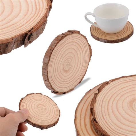 Wood Slice Coasters | asghedom.com