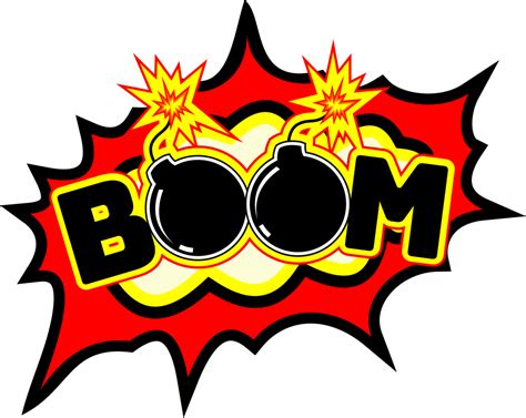 Boom Logo Badge Sticker Png 28837523 Png